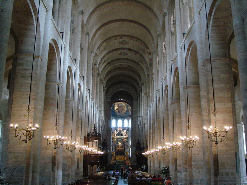 Interior de la Iglesia de Saint-Sernin de Toulouse © Guérin Nicolas