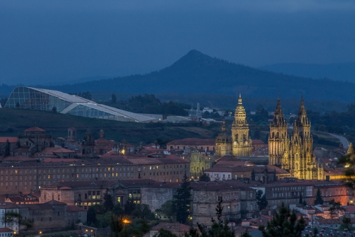 Vista de la ciudad de Santiago de Compostela © ojodigital.com