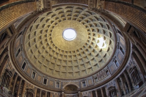 Interior del Panteón de Roma 
