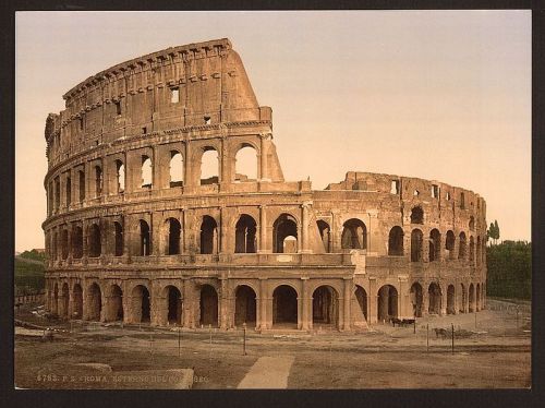 Exterior del Coliseo, (imagen, 1896)